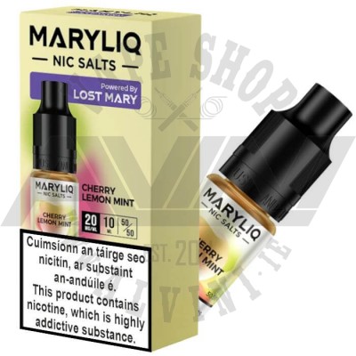 Cherry Lemon Mint - MaryLiq NicSalt 10 ml - MaryLiq