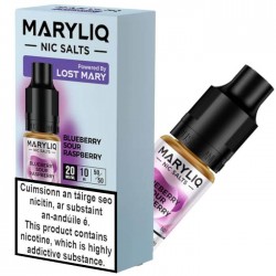 Blueberry Sour Raspberry - MaryLiq NicSalt 10 ml Blueberry Sour Raspberry - MaryLiq NicSalt 10 ml