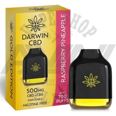 Raspberry Pineapple - Darwin CBD 500 mg - CBD e-Liquids