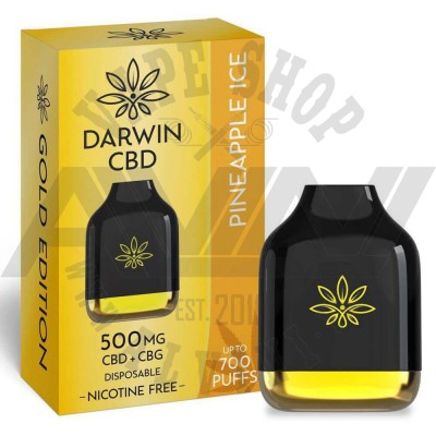 Pineapple Ice - Darwin CBD 500 mg - CBD e-Liquids