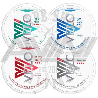 Velo Nicotine Pouches x 20 pcs - eLiquids / E-Juices