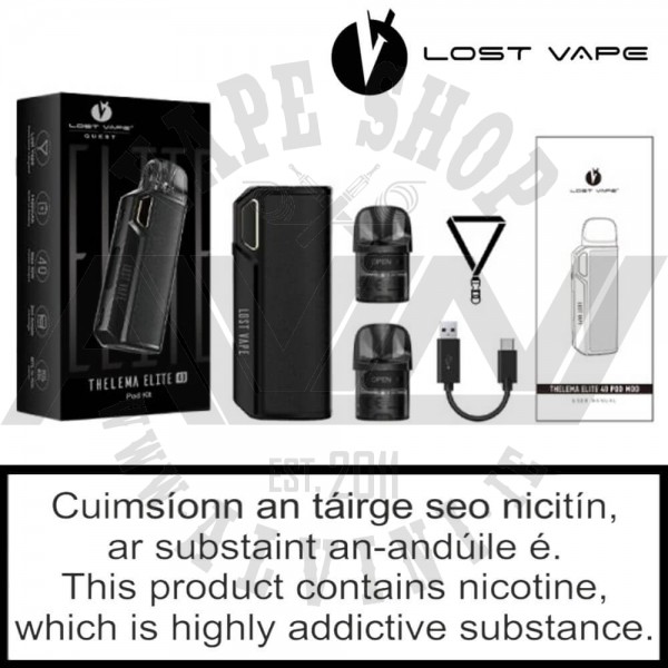 Thelema Elite 40W Kit - Lost Vape  Ireland|Limerick|Nenagh|Carrick-on-suir|Roscrea