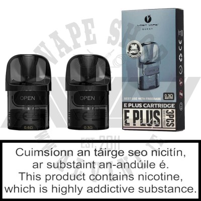 E Plus Replacement Pod - Tanks & Clearomizers