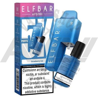 Blueberry Ice - AF5000 - 20 mg - Elfbar Disposable