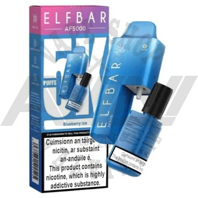 Blueberry Ice - AF5000 - 20 mg - AF5000 Blueberry Ice Blueberry Ice - AF5000 - 20 mg - Elfbar Disposable