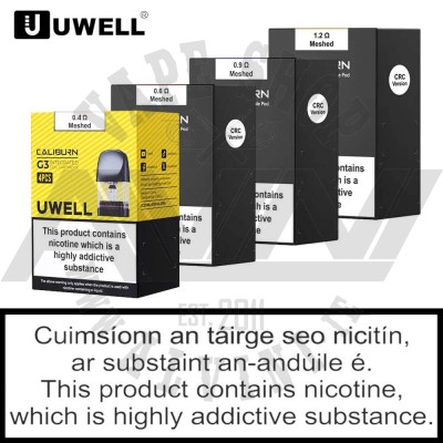 Caliburn G3 Replacement Pod - Caliburn G3 Pod Caliburn G3 Replacement Pod - Regular Tanks