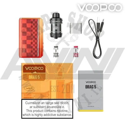 VOOPOO Drag 5 Kit - Drag 5 Kit VOOPOO Drag 5 Kit - Vape Starter Kits