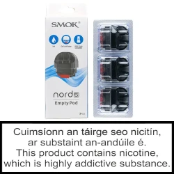 Smok Nord 5 Replacement Pod x 3 pack