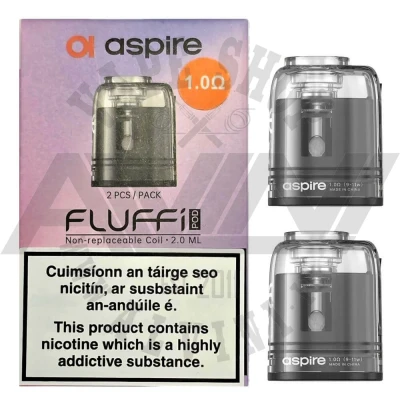 Aspire Fluffi Pods x 2 pcs - Fluffi Pods x 2 Aspire Fluffi Pods x 2 pcs - Regular Tanks