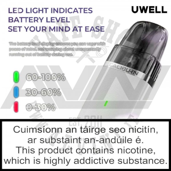 Caliburn G3 Lite Pod Kit - Uwell Ireland|LImerick|Nenagh|Roscrea|Carrick-on-suir Caliburn G3 Lite Pod Kit - Uwell Ireland|LImerick|Nenagh|Roscrea|Carrick-on-suir