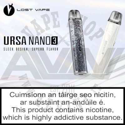 Ursa Nano 3 Pod Kit - Vape Starter Kits