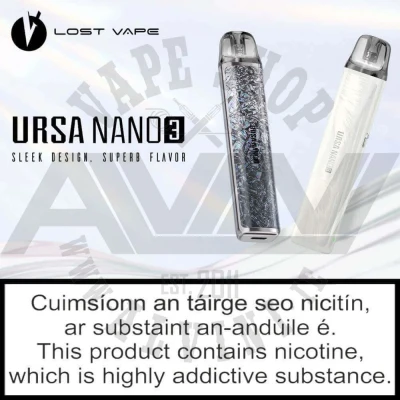 Ursa Nano 3 Pod Kit - Ursa Nano 3 Kit Ursa Nano 3 Pod Kit - Vape Starter Kits