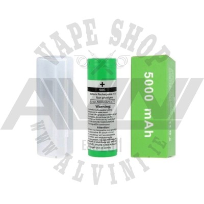 Samsung 50S 21700 35A Battery 5000 mAh - Mod Batteries