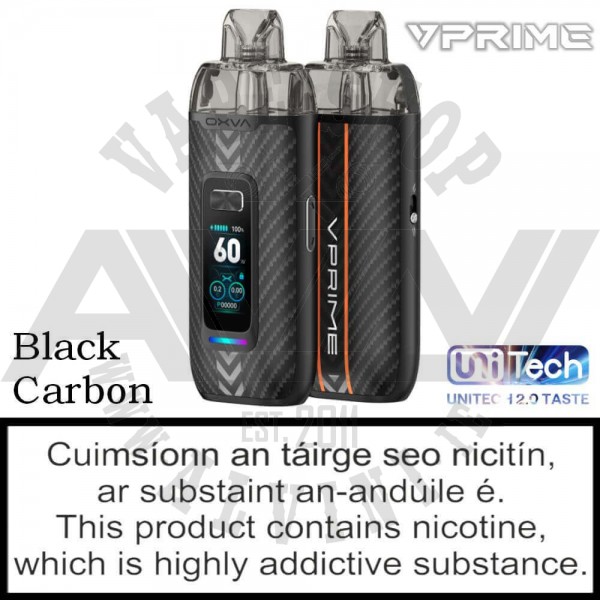 oxva vprime carbon Oxva VPrime Replacement Pods main image 1