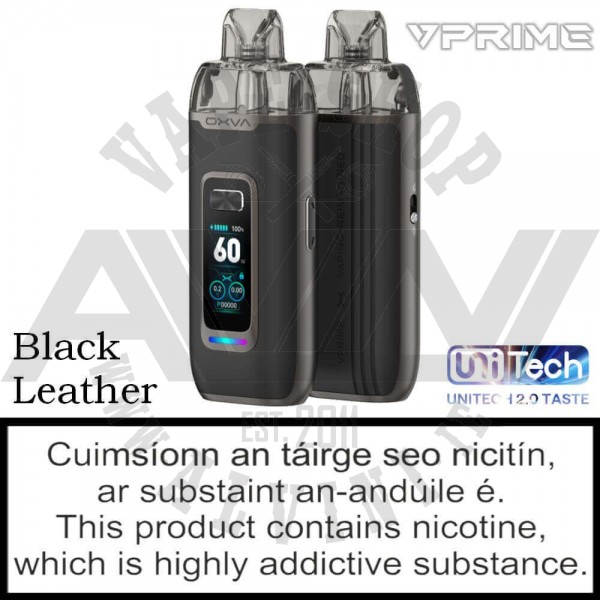 oxva vprime black leather OXVA Xlim SQ Pro 2 Pod Vape Kit | £18.99 main image 0