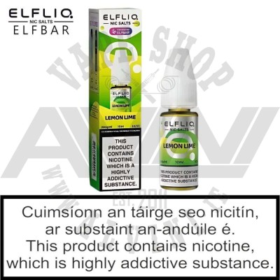 ElfLiq Lemon Lime Nic Salt - ElfLiq NicSalt
