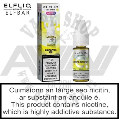 ElfLiq Pineapple Ice Nic Salt - ElfLiq NicSalt