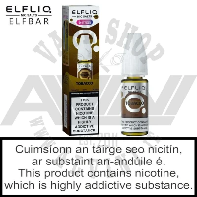 ElfLiq Tobacco Nic Salt - ElfLiq NicSalt