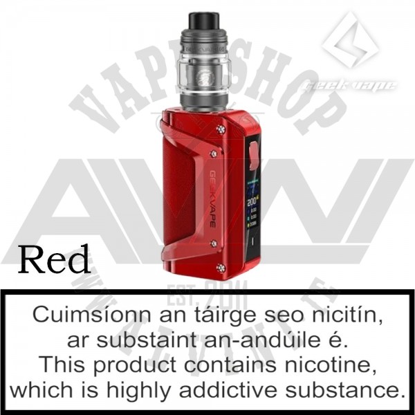 Black Blue Carrera Geekvape L200 (Aegis Legend 3) 200W Mod - Black -  Element Vape Bedienungsanleitung Deutsch