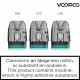 VooPoo Argus V2 Top Fill Replacement Pods - 3 pcs - Tanks & Clearomizers