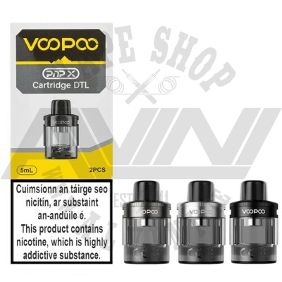 VooPoo PnP X Pod DTL - 2 Pcs - Tanks & Clearomizers