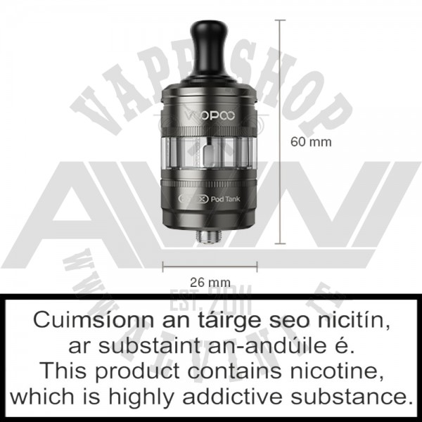 Voopoo PnP X Pod Tank MTL – Compact, Leak-Resistant MTL Vape Tank