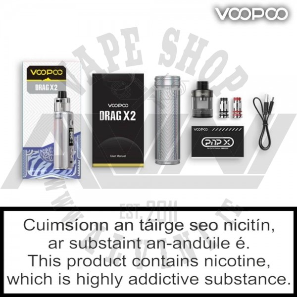 elfbar nachfüll pod läuft aus VOOPOO Drag X2 Pod Mod Kit | 80W Vape with PnP X Pod