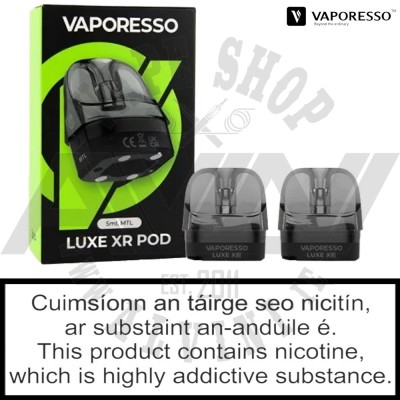 Luxe XR Empty Pod x 2 - Tanks & Clearomizers