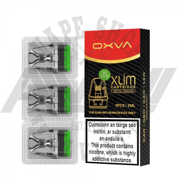 argus vape voopoo Originální cartridge OXVA Xlim s odpory od 0,4 do 1,2 ohm