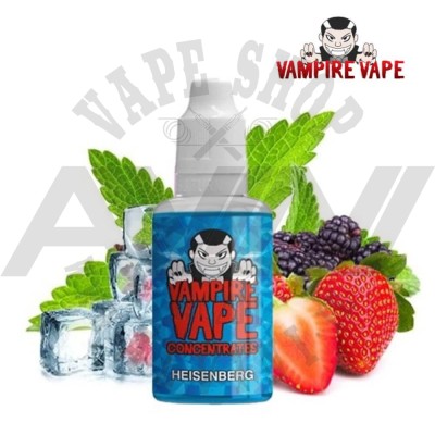 Vampire Vape Heisenberg Concentrate 30ml – Fruity Menthol DIY E-Liquid Flavour Heisenberg - DIY Concentrate - 30 ml - Flavors