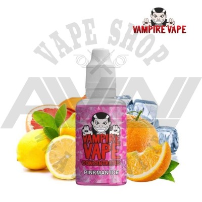 Vampire Vape Pinkman Ice Concentrate 30ml – Fruity Menthol DIY Vape Flavour Vampire Vape Pinkman Ice Flavour Concentrate 30ml Bottle – Mixed Fruit & Citrus DIY Vape Juice