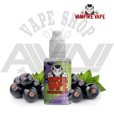 Blackcurrant - DIY Concentrate - 30ml of bold, juicy berry flavour from Vampire Vape Vampire Vape Blackcurrant Concentrate 30ml Bottle – Rich Berry DIY Vape Flavour
