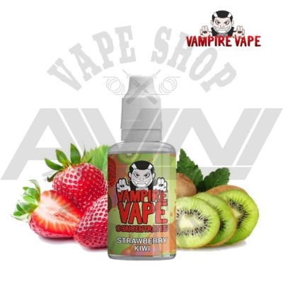 Vampire Vape Strawberry Kiwi Concentrate 30ml – Fruit Blend DIY Vape Juice Flavour Vampire Vape Strawberry Kiwi Concentrate 30ml Bottle – Fruity DIY Vape Flavour