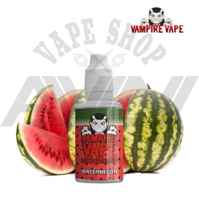 Vampire Vape Watermelon Concentrate 30ml – Juicy Fruit E-Liquid Flavour for DIY Mixing Vampire Vape Watermelon Concentrate 30ml Bottle – Sweet Fruity DIY Vape Flavour
