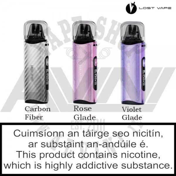 lost vape ursa cap Buy Authentic Lost Vape Ursa Cap Pro Pod System Kit Golden Glade main image 1