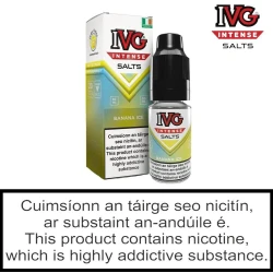 IVG Intense  Nicotine Salts Banana Ice - 10 ml