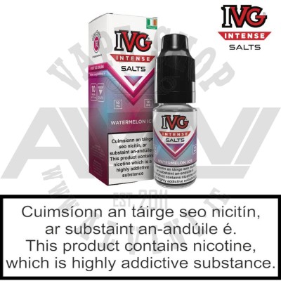 IVG Intense  Nicotine Salts Watermelon Ice - 10 ml - IVG