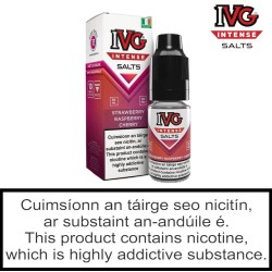 IVG Intense  Nicotine Salts Strawberry Raspberry Cherry - 10 ml IVG Intense  Nicotine Salts Strawberry Raspberry Cherry - 10 ml