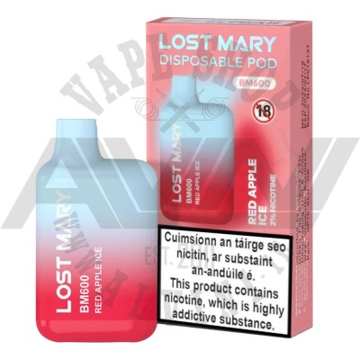 Red Apple - Lost Mary BM600 Disposable Vape - Lost Mary