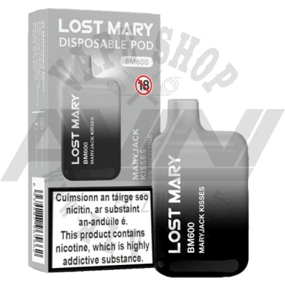 Mary Jack Kisses - Lost Mary BM600 Disposable Vape - Lost Mary