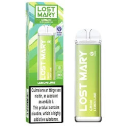 Lemon Lime - Lost Mary QM600 Disposable Vape Lemon Lime - Lost Mary QM600 Disposable Vape