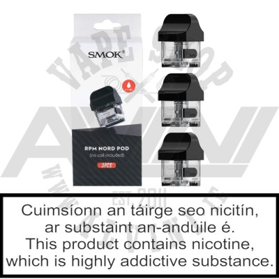 Smok RPM Nord Pod - RPM Nord Pod Smok RPM Nord Pod - Tanks & Clearomizers