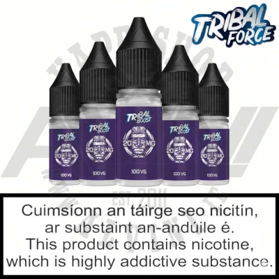Tribal Boost Nic Shot - 20 MG - 100 VG - Nicotine Shots