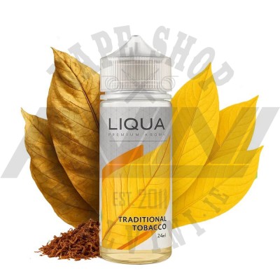 Traditional Tobacco - 120 ml - Longfill - Liqua Ireland