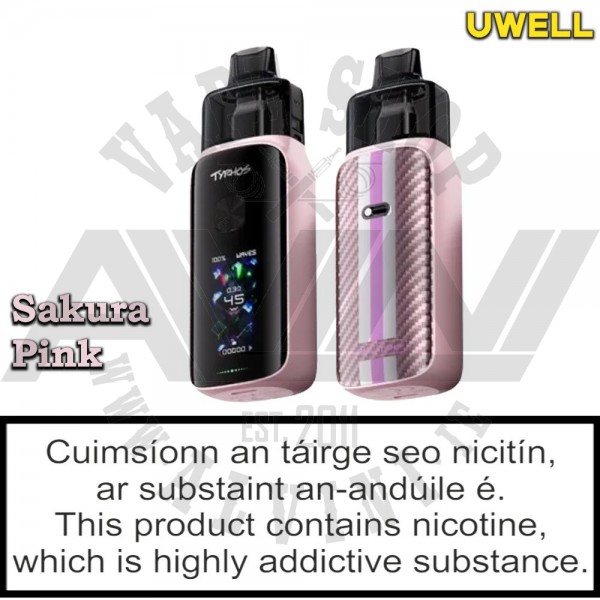 Uwell Typhos Pro - Pod Kit - Ireland - Europe Uwell Typhos Pro - Pod Kit - Ireland - Europe
