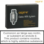 Aspire Cleito RTA System
