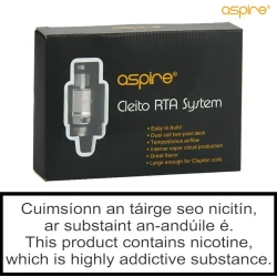 Aspire Cleito RTA System