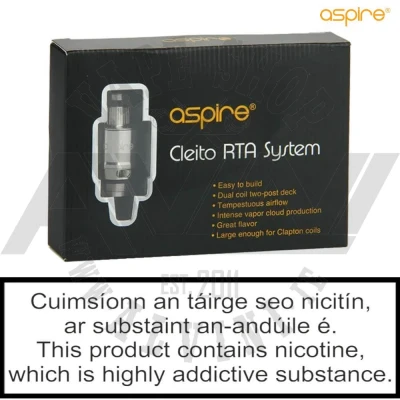 Aspire Cleito RTA System - Cleito RTA System Aspire Cleito RTA System - SubOhm Coils