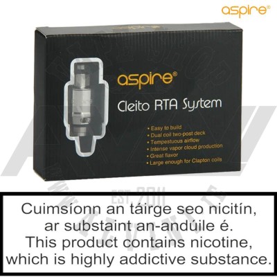 Aspire Cleito RTA System - SubOhm Coils