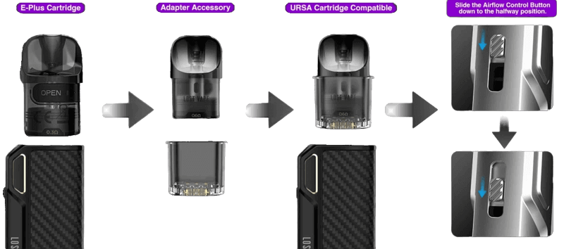 Ursa Pod Adapter For Thelema - Lost Vape  Ireland|Limerick|Nenagh|Roscrea|Carrick-on-suir